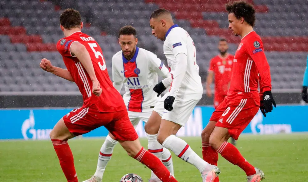 PSG vs. Bayern Múnich se enfrentan por la vuelta de los cuartos de final de Champions League. foto: PSG