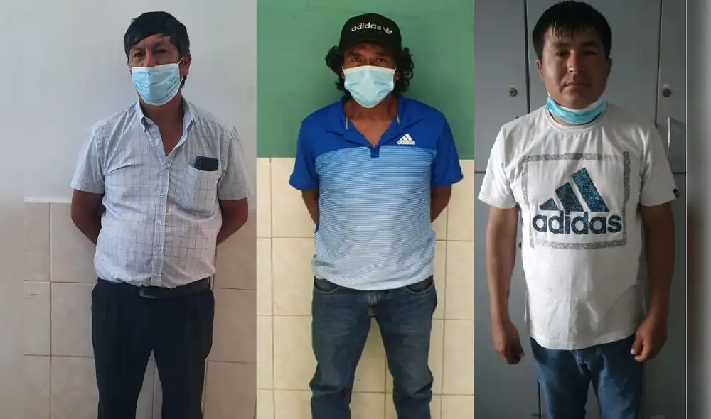 Los detenidos estaban solicitados por la justicia por diversos delitos. Foto: PNP