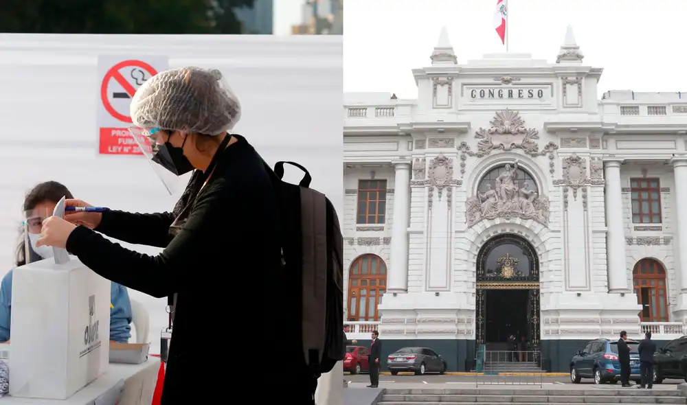 Los porcentajes de votos de los candidatos al Congreso se irán conociendo de forma paulatina. Foto: composición/Grupo La República/Andina