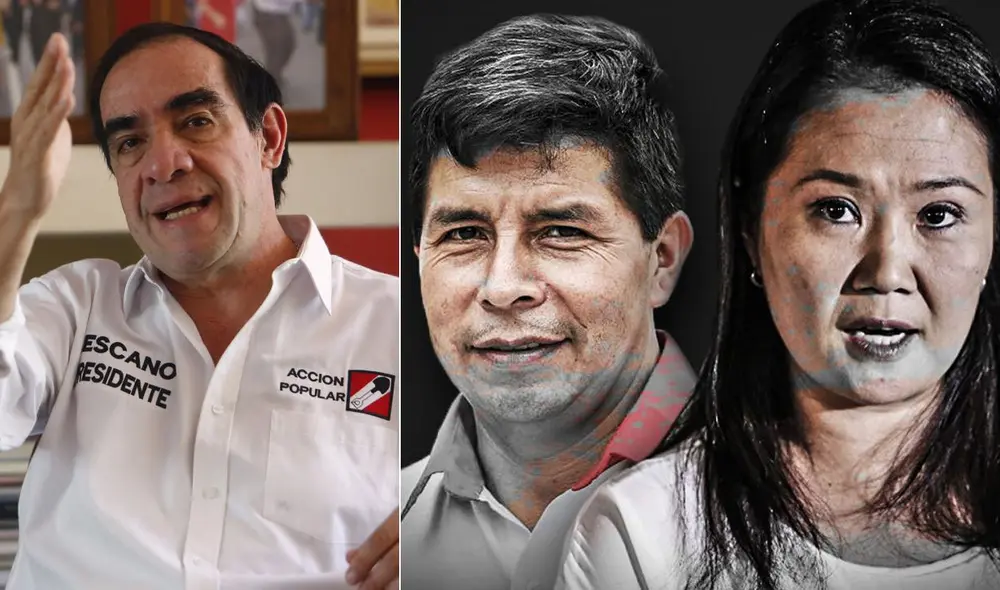 Lescano reiteró su posición de votar viciado como "expresión democrática". Foto: composición/La República Lescano reiteró su posición de votar viciado como "expresión democrática". Foto: composición/La República