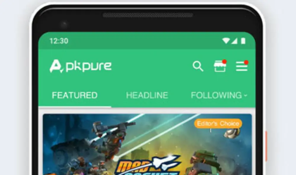 Si utilizas dicha tienda para descargar apps para tu teléfono Android, cuidado, hay probabilidades de que te hayan hackeado. Foto: APKPure