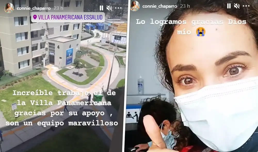 Connie Chaparro confirma que superó al coronavirus a través de sus redes sociales. Foto: Connie Chaparro/ Instagram