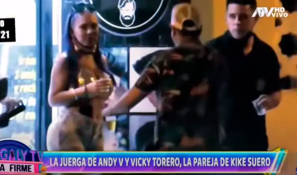 El grupo participaba de un evento en una barbería. Foto: captura/ATV