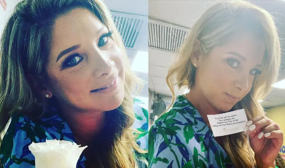 Sofía Franco y Victor Manuelle en La hora loca de Radiomar. Foto: Sofía Franco/Instagram. Sofía Franco y Victor Manuelle en La hora loca de Radiomar. Foto: Sofía Franco/Instagram.