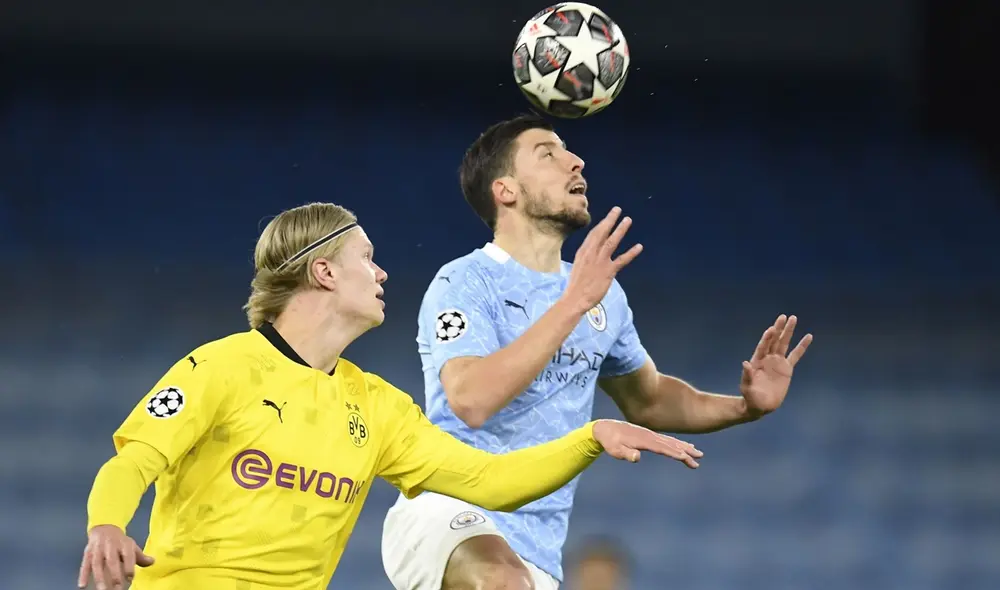 Manchester City ganó 2-1 al Borussia Dortmund en la ida de los cuartos de final de la Champions League. Foto: EFE Manchester City ganó 2-1 al Borussia Dortmund en la ida de los cuartos de final de la Champions League. Foto: EFE