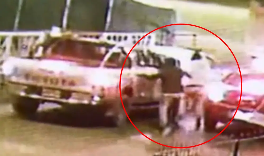 La PNP no ha identificado a los criminales del hecho. Foto: captura de Latina La PNP no ha identificado a los criminales del hecho. Foto: captura de Latina