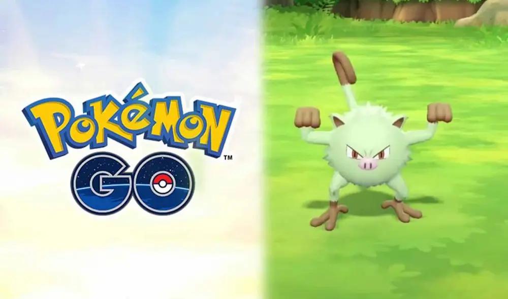 La versión shiny de Mankey tiene un pelaje de color verde claro. Foto: Dexerto