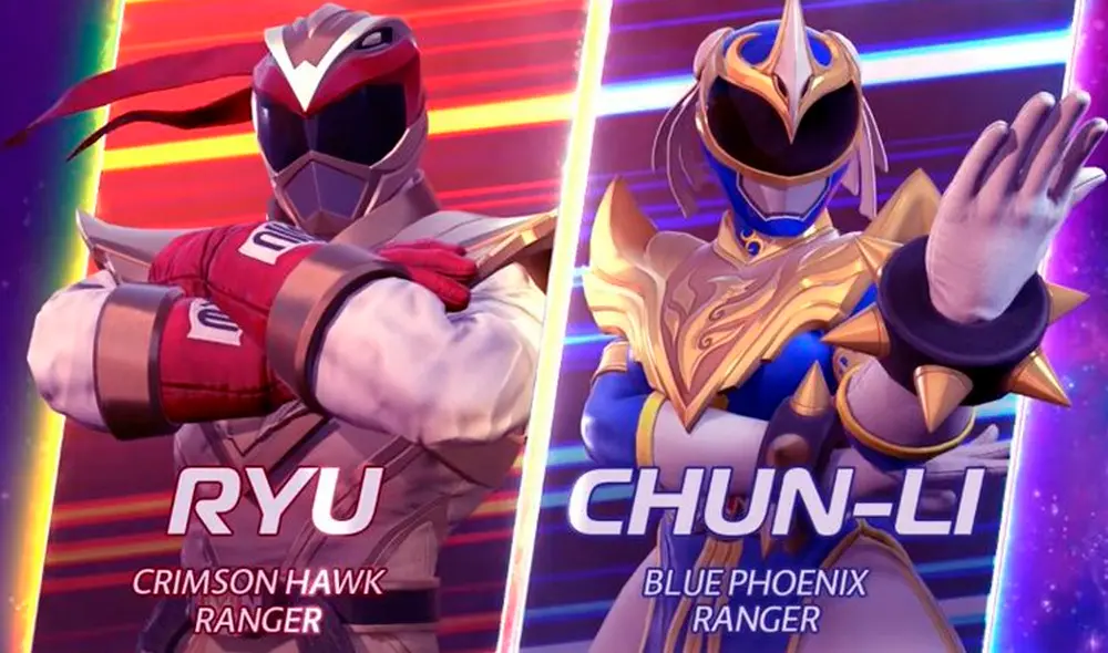 El DLC de Street Fighter se estrenará en Power Rangers: Battle for the Grid el próximo 25 de mayo. Foto captura: YouTube