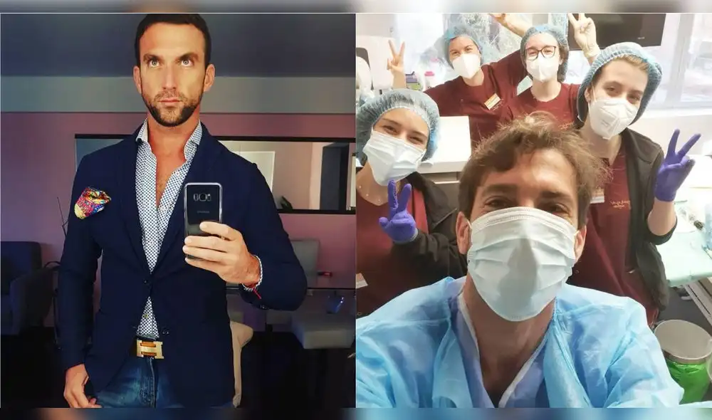 El torero español se somete a un tratamiento capilar. Foto: Instagram Antonio Pavón