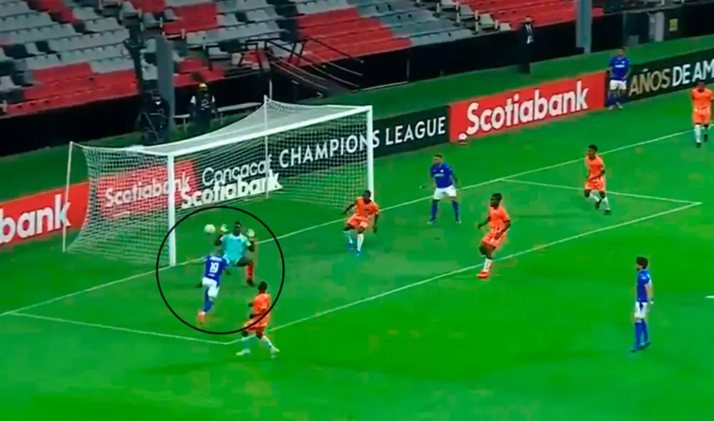 Yoshimar Yotún anotó el segundo de Cruz Azul ante Arcahaie por la Concachampions. Foto: captura Yoshimar Yotún anotó el segundo de Cruz Azul ante Arcahaie por la Concachampions. Foto: captura