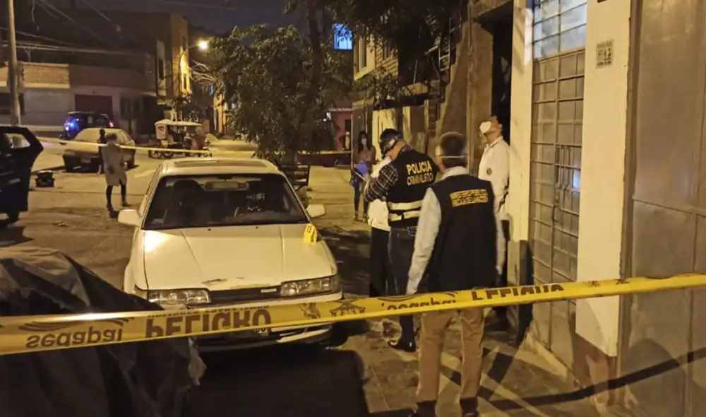 Policía encontró en el lugar al menos 16 casquillos de bala. Foto: Jessica Merino/URPI-GLR