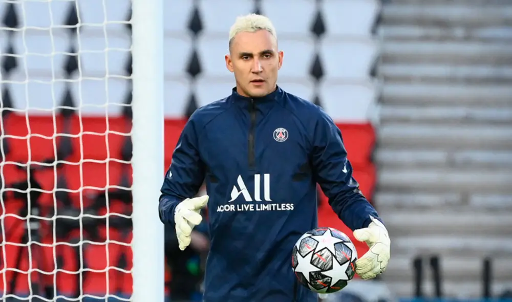 Keylor Navas fue figura en la clasificación para semifinales del PSG ante el Bayern por la Champions League. Foto: AFP