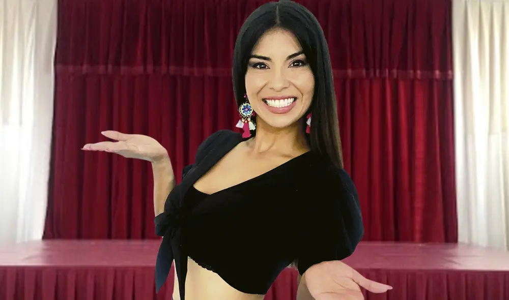 Stephanie fue la conductora de ‘Aprendo en casa’. Foto: composición