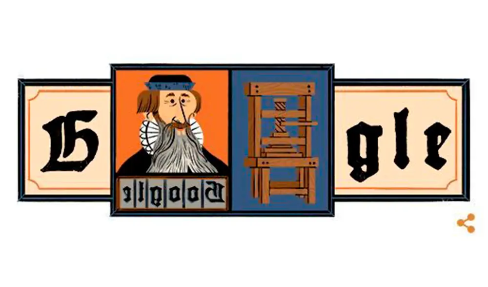 Google celebra a Johannes Gutenberg con nuevo doodle | Mundo | La República