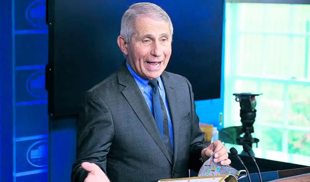 Directo El doctor Anthony Fauci informa a la prensa sobre las medidas tomadas por la FDA. Foto: AFP Directo El doctor Anthony Fauci informa a la prensa sobre las medidas tomadas por la FDA. Foto: AFP