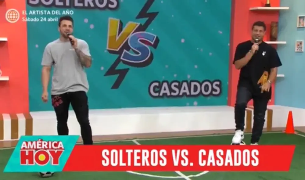 Nicola y Yaco estuvieron como invitados en América hoy. Foto: captura de América TV Nicola y Yaco estuvieron como invitados en América hoy. Foto: captura de América TV