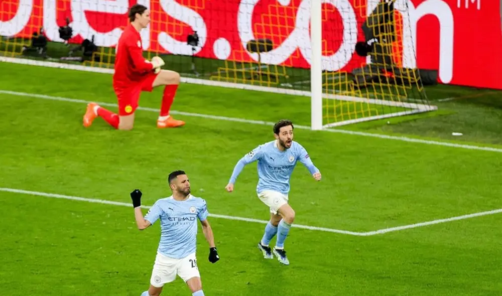 Manchester City se metió entre los cuatro mejores de la Champions League. Foto: EFE Manchester City se metió entre los cuatro mejores de la Champions League. Foto: EFE