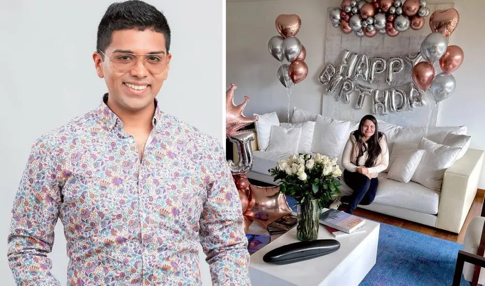 “Hoy es cumpleaños de mi esposa. Feliz día, mi corazón”, escribió Christian Yaipén en su cuenta oficial de Instagram. Foto: composición/Instagram