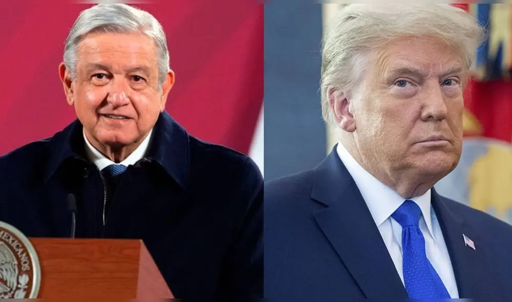 El político mexicano indicó que Trump fue respetuoso en su trato. Foto: Forbes y AFP El político mexicano indicó que Trump fue respetuoso en su trato. Foto: Forbes y AFP