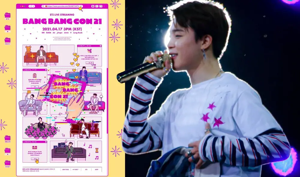 Todo sobre la BANG BANG CON 2021, evento especial de BTS para ARMY. Foto: composición HYBE