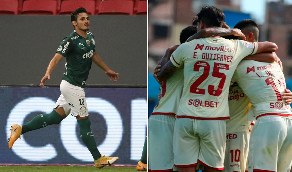Palmeiras y Universitario ya se han enfrentado previamente en la Libertadores. Foto: composición EFE/FPF Palmeiras y Universitario ya se han enfrentado previamente en la Libertadores. Foto: composición EFE/FPF