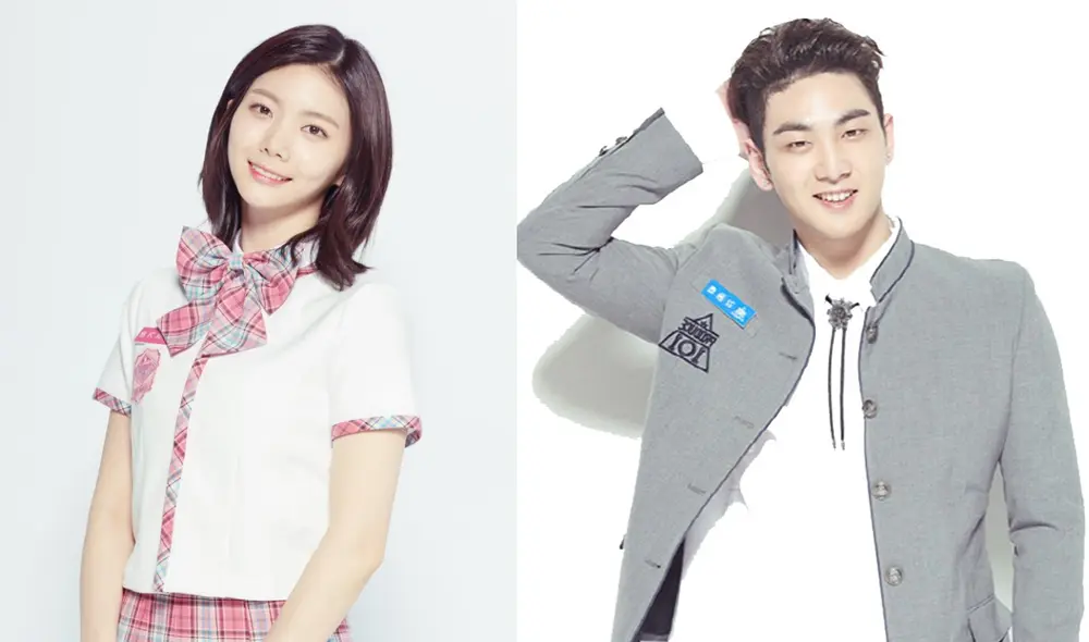 Lee Ga Eun y Kang Dong Ho, participantes afectados por fraude de PRODUCE 101. Foto: composición Mnet