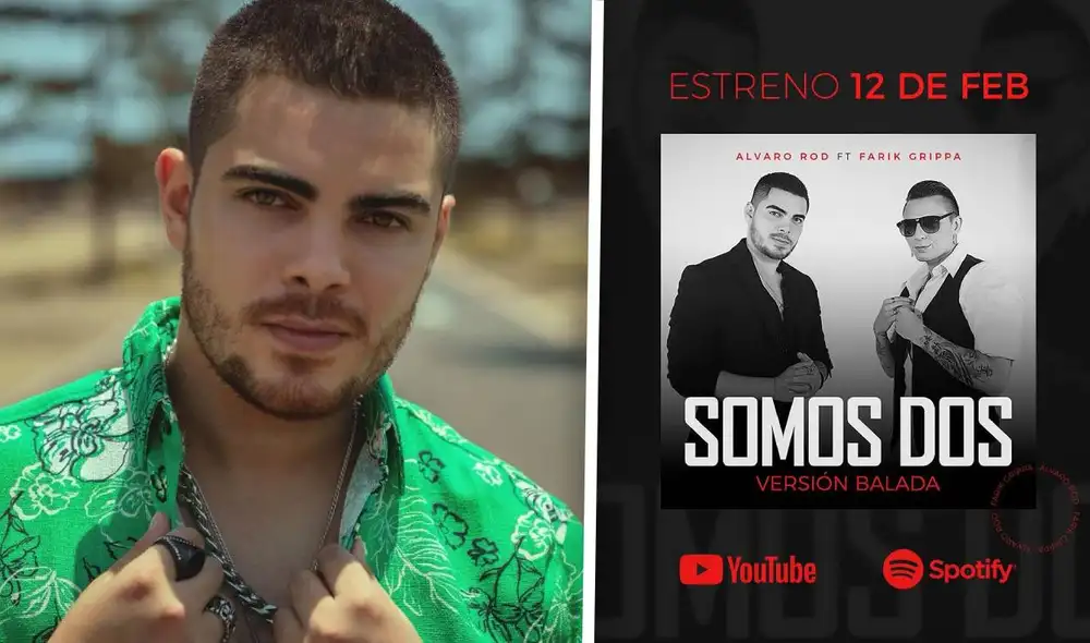 "Les agradezco por esta gran acogida y eso me motiva para seguir en esta carrera que no es nada fácil", expresó el cantante. Foto: composición/Instagram