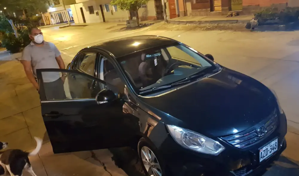 José Espinoza confía en que su suegro logrará superar la COVID-19. Foto: Jessica Merino/URPI-GLR