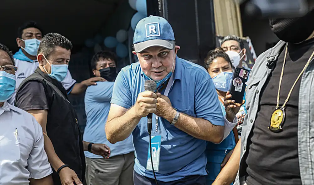 Pendiente. López Aliaga ha sido crítico con Lava Jato. Fujimori es investigada en ese caso. Foto: Aldair Mejía/La República