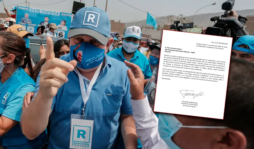 Rafael López compartió el pedido a través de Twitter. Foto: composición LR / Antonio Melgarejo