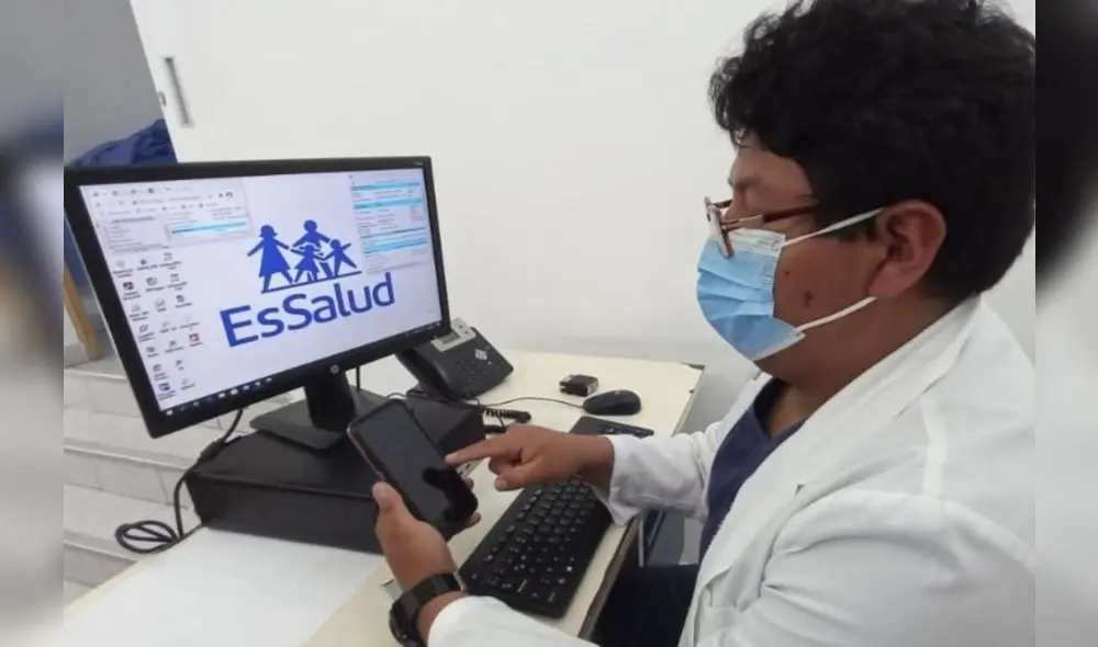 Las teleconsultas seguirán siendo reforzadas de manera virtual. Foto: EsSalud