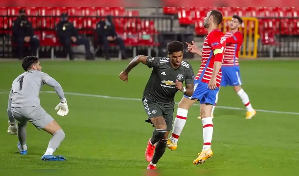 Manchester United vs. Granada se verán las caras a las 2.00 p. m. (hora peruana). Foto: AFP Manchester United vs. Granada se verán las caras a las 2.00 p. m. (hora peruana). Foto: AFP