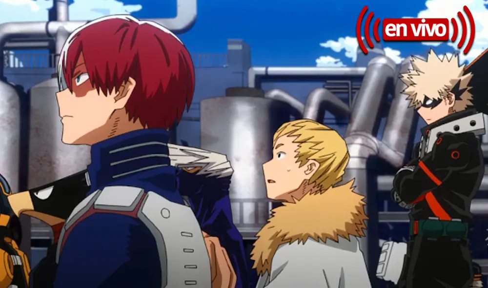 No te pierdas el estreno del cuarto capítulo de la quinta temporada de My hero academia. Foto: Weekly Shonen Jump No te pierdas el estreno del cuarto capítulo de la quinta temporada de My hero academia. Foto: Weekly Shonen Jump