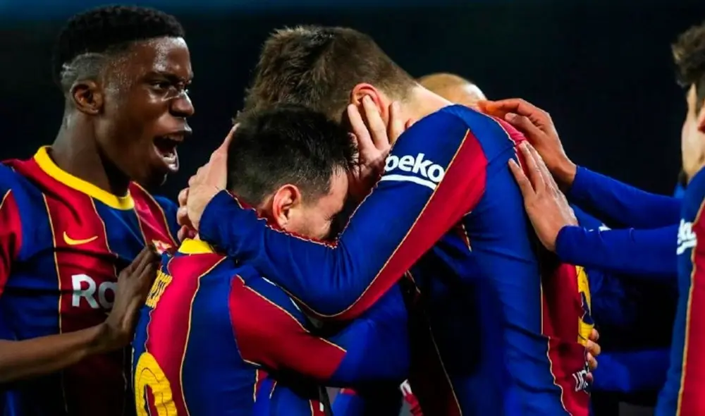 Messi y Piqué encabezan la lista de convocados del Barcelona para la final de Copa del Rey. Foto: EFE