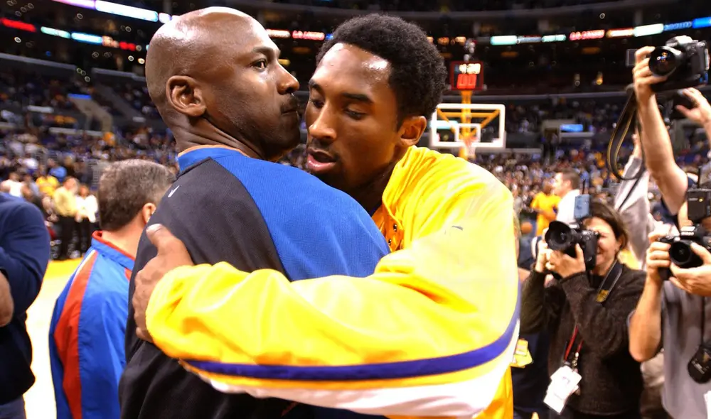 Jordan dijo que "murió" una parte de él tras accidente de helicóptero donde falleció Kobe Bryant, su "hermano pequeño". Foto: AFP