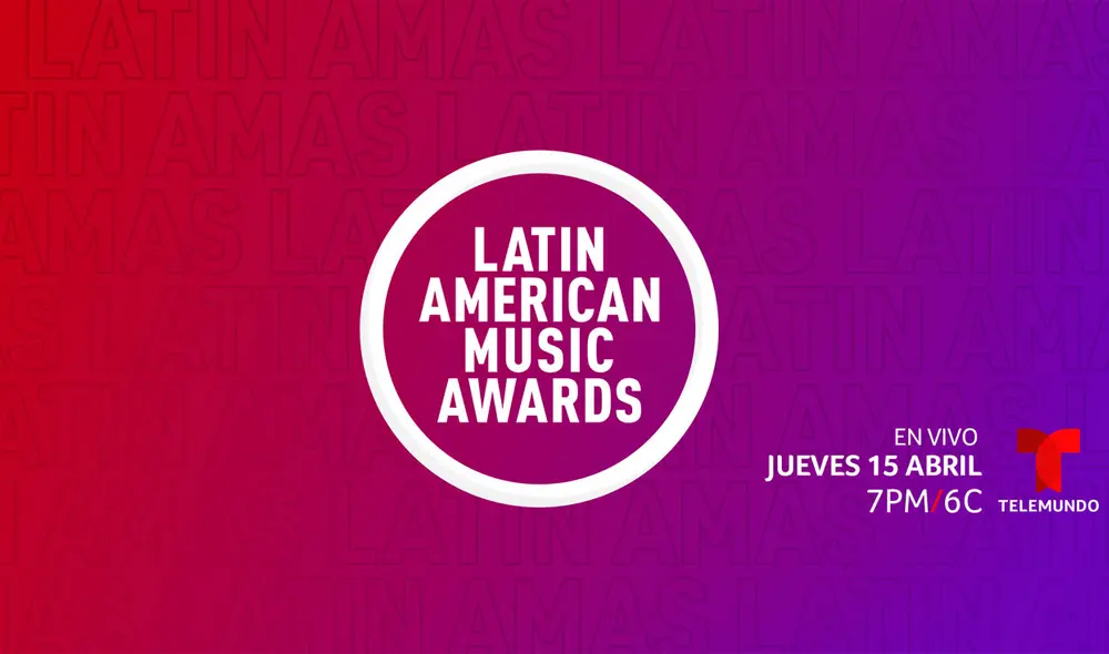Los Latin AMAs no pudieron celebrarse en 2020 debido a la pandemia del coronavirus. Foto: LatinAMAs/Facebook