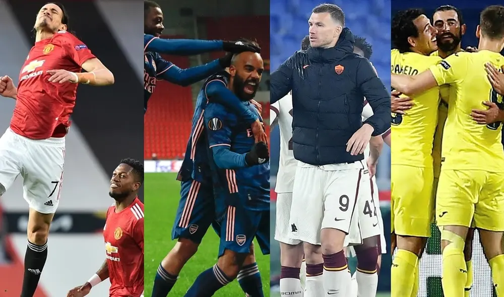 Manchester United, Arsenal, Roma y Villarreal irán por el trono del Sevilla. Foto: EFE