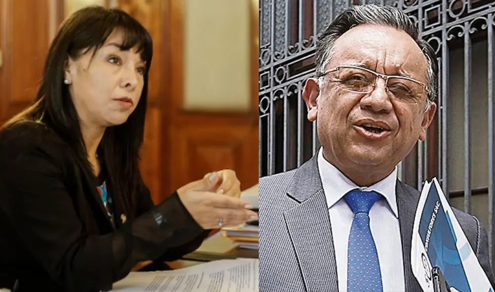 Previamente Alarcón le envió un oficio a Vásquez solicitando la reprogramación del debate sobre su caso. Foto: composición/La República Previamente Alarcón le envió un oficio a Vásquez solicitando la reprogramación del debate sobre su caso. Foto: composición/La República