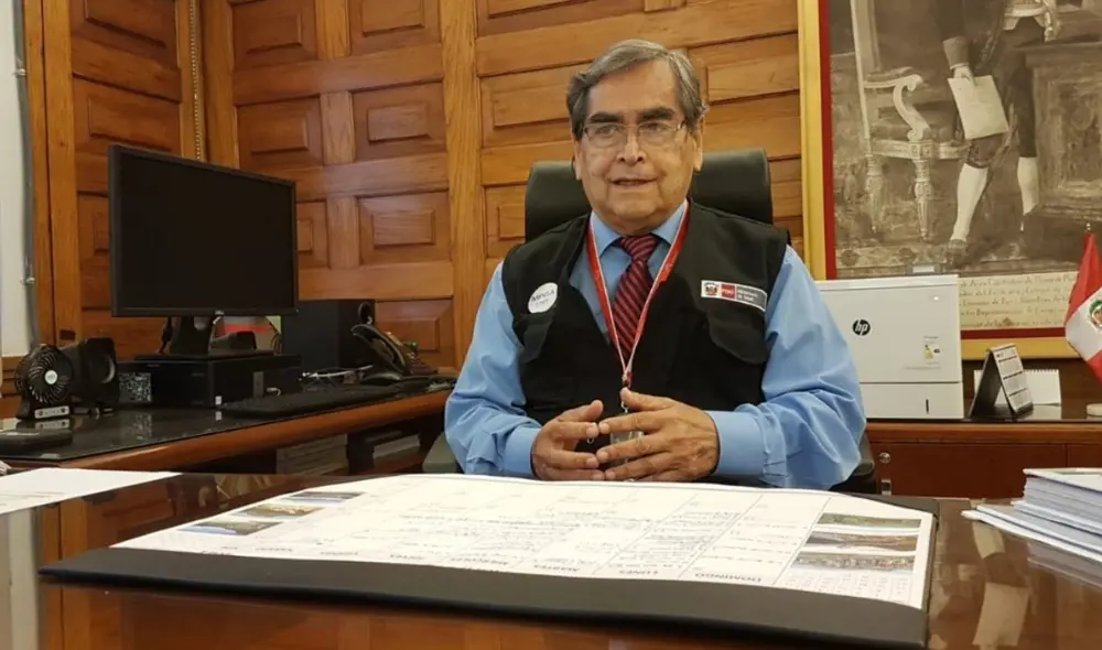 El ministro de Salud espera que el país pueda evitar una tercera ola de COVID-19. Foto: Grace Mora / URPI-GLR El ministro de Salud espera que el país pueda evitar una tercera ola de COVID-19. Foto: Grace Mora / URPI-GLR