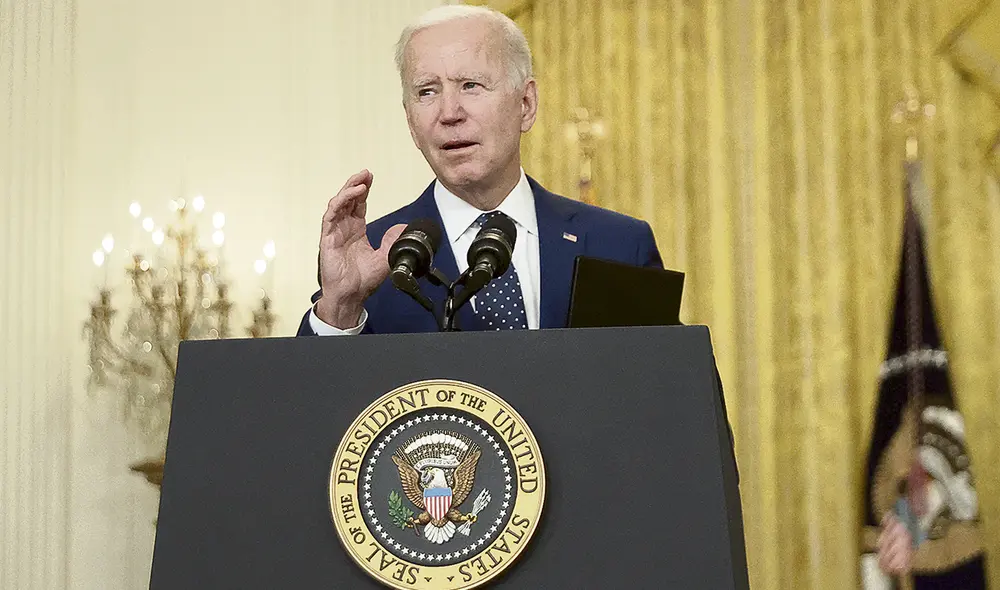 Ansiado careo. El presidente demócrata busca propiciar un encuentro con su homólogo ruso en un tercer país neutral. Foto: AFP Ansiado careo. El presidente demócrata busca propiciar un encuentro con su homólogo ruso en un tercer país neutral. Foto: AFP