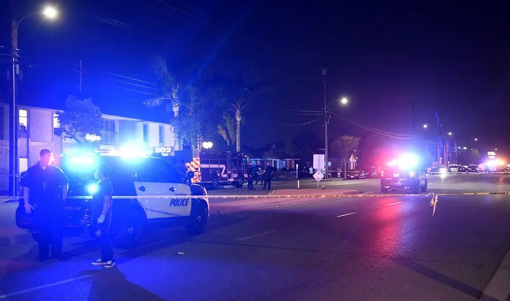 La policía de Indianapolis confirmó el fallecimiento de 8 personas. Foto: AFP La policía de Indianapolis confirmó el fallecimiento de 8 personas. Foto: AFP