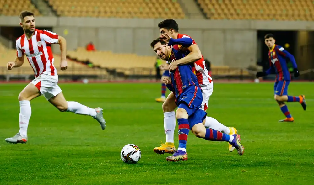 Barcelona buscará su revancha ante Athletic Bilbao tras perder la Supercopa de España. Foto: EFE Barcelona buscará su revancha ante Athletic Bilbao tras perder la Supercopa de España. Foto: EFE