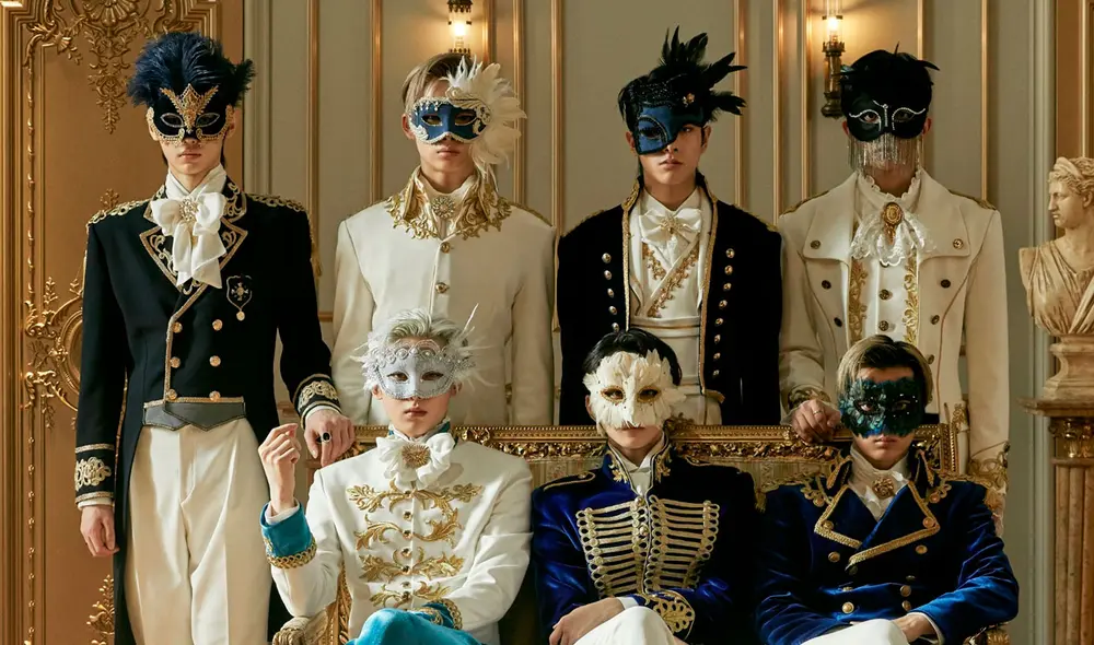 Heeseung, Jay, Jake, Sunghoon, Sunoo, Jungwon y Ni-Ki de ENHYPEN listos para su comeback. Foto: HYBE