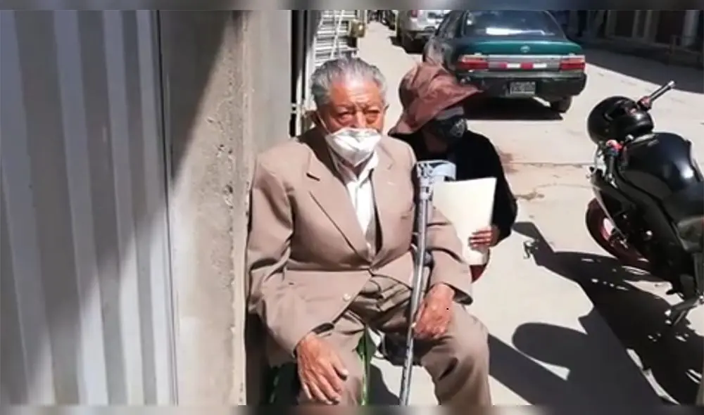 Puno.  Aurelio Frisancho inició el proceso contra Scotiabank en el 2019. Foto: Onda Azul