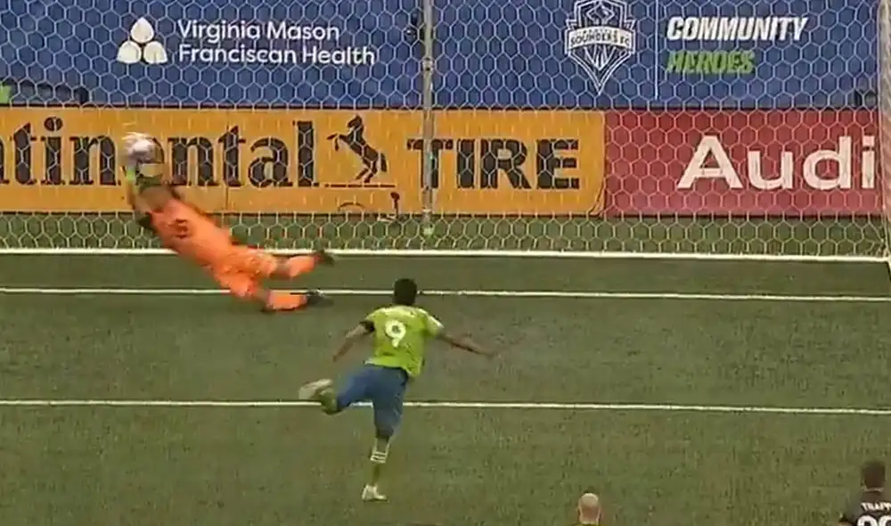 El fútbol de Estados Unidos comenzó este viernes 16 de abril. Seattle Sounders se enfrenta a Minnesota. Foto: captura El fútbol de Estados Unidos comenzó este viernes 16 de abril. Seattle Sounders se enfrenta a Minnesota. Foto: captura
