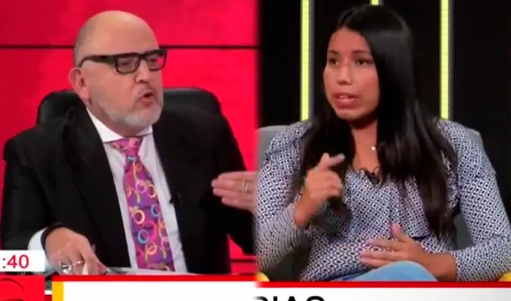 Beto Ortiz se rehusó a rectificarse en ese momento. Foto: captura Willax TV Beto Ortiz se rehusó a rectificarse en ese momento. Foto: captura Willax TV