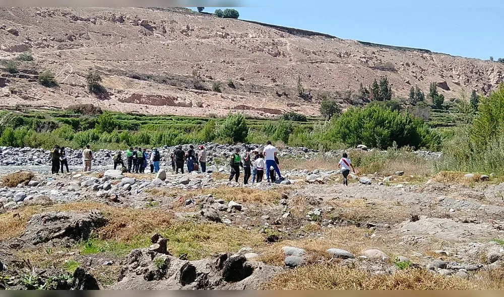 Ambos cuerpos fueron encontrados a la altura del sector El Huayco. Foto: La República