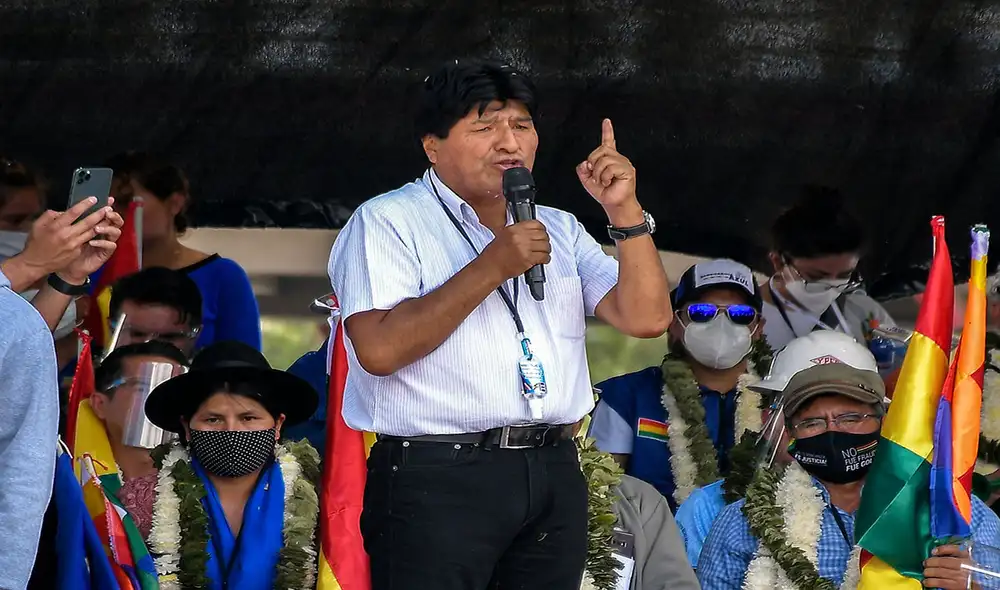 "Tenemos un proyecto para toda América, un proyecto de liberación", aseguró Evo Morales en un acto celebrado en Bolivia. Foto: EFE "Tenemos un proyecto para toda América, un proyecto de liberación", aseguró Evo Morales en un acto celebrado en Bolivia. Foto: EFE
