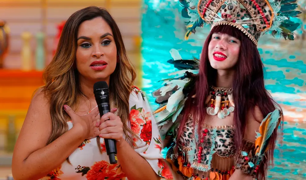 La conductora le envió sus mejores deseos al tiktoker peruano. Foto: Grupo La república / Instagram La conductora le envió sus mejores deseos al tiktoker peruano. Foto: Grupo La república / Instagram