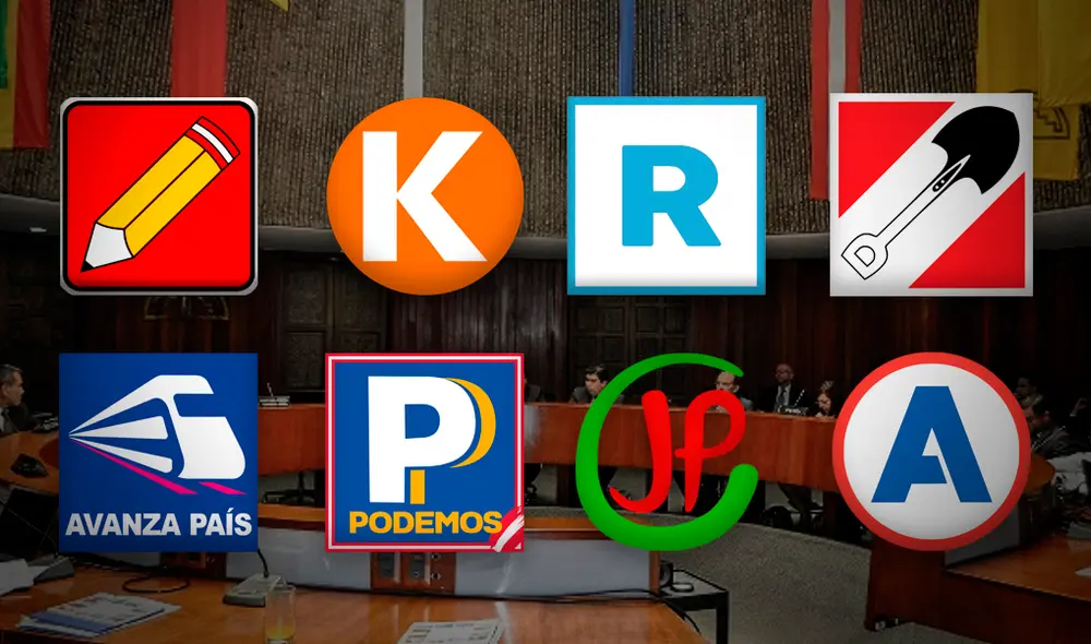 Hasta el momento, son tres partidos políticos quienes encabezan los votos para el Parlamento Andino. Foto: composición de Fabrizio Oviedo/La República